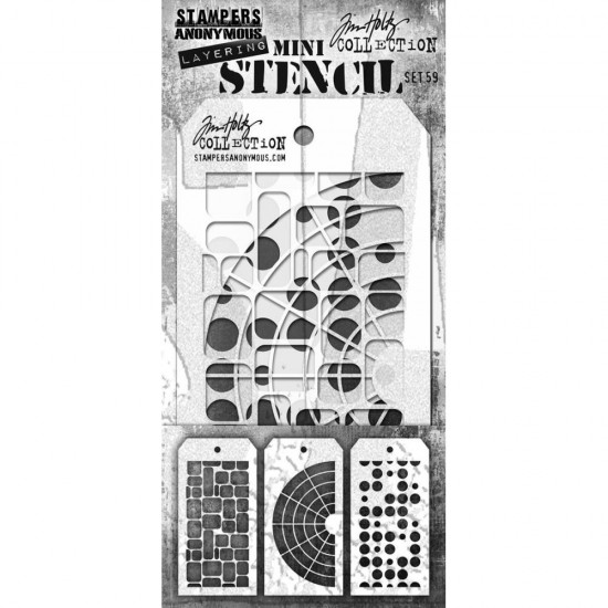 Tim Holtz - Layered Stencil «Set #59»